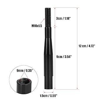 GROOM シフトノブ、エクステンションセット 楽天市場】エクステンション100SI 10×1.25 エキステンション